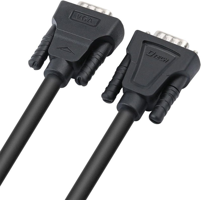 D-tech 100 Feet VGA Cable Male to Male for Computer Monitor 1080p High Resolution (30 Meter, Black) - Image 4